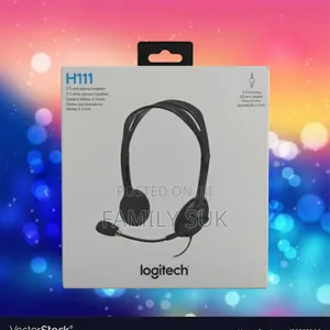 Logitech H111: Plug-and-Play 3.5mm Convenience