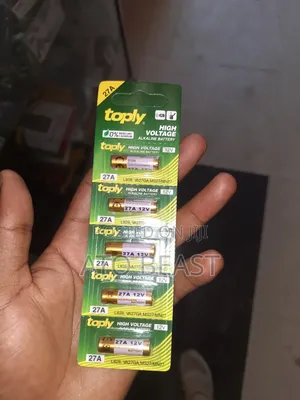 Pack Of Toply 27a 12v High Voltage Alkaline Batteries