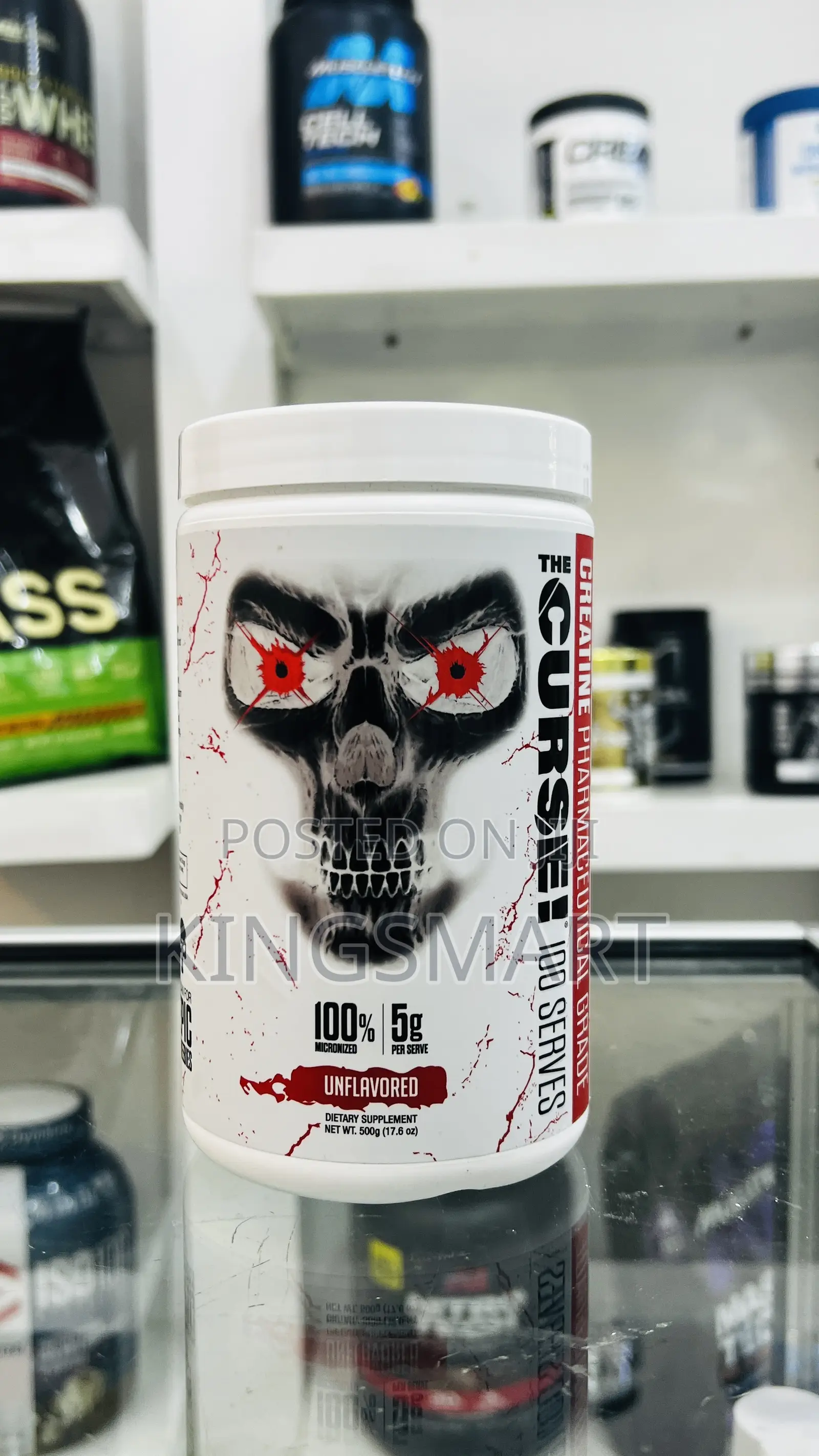 The Curse 5gm Per Serving Creatine Monohydrate