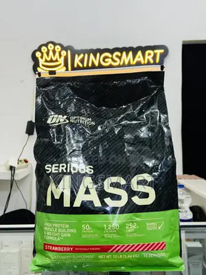 Optimum Nutrition Serious Mass Gainer 5.44kg High Calorie and Protein