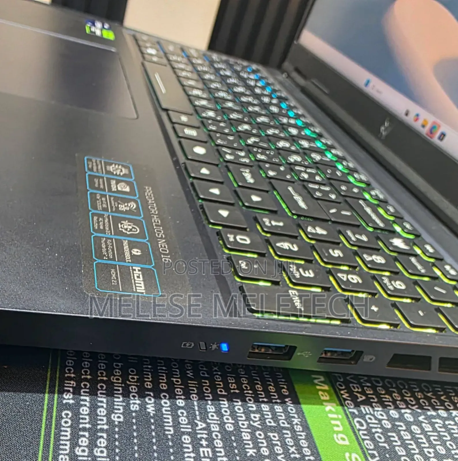 New Laptop Acer Predator Helios 300 16GB Intel Core I9 SSD 1T