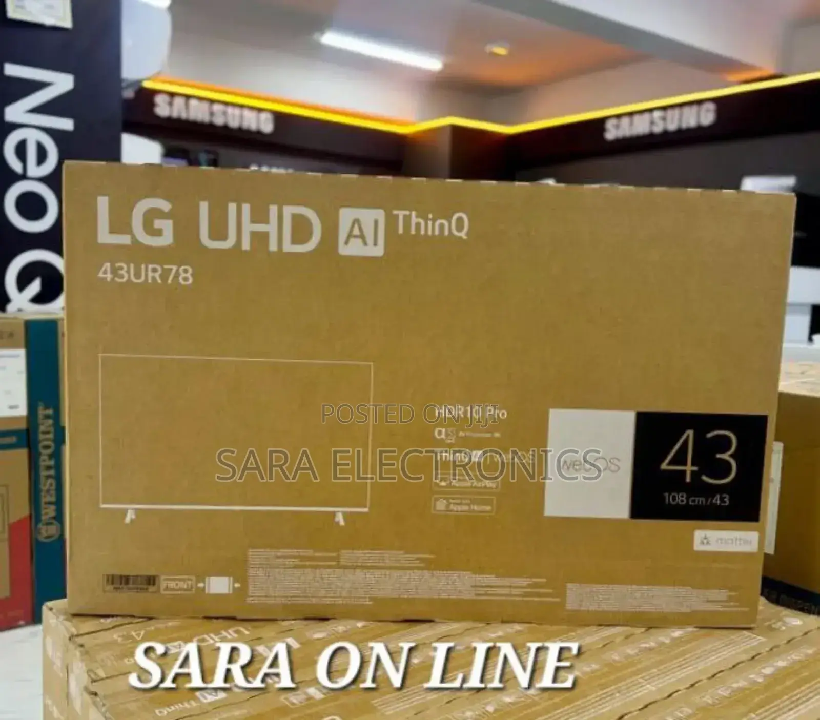 ■Lg 43" Uhd Webos Tv New Model Free Delivery 5_years Warranty Real 