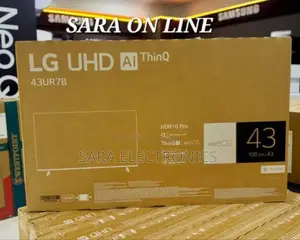 ■Lg 43" Uhd Webos Tv New Model Free Delivery 5_years Warranty Real 