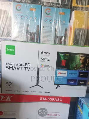 Synix 32 Inch Smart Tinest Sled Tv