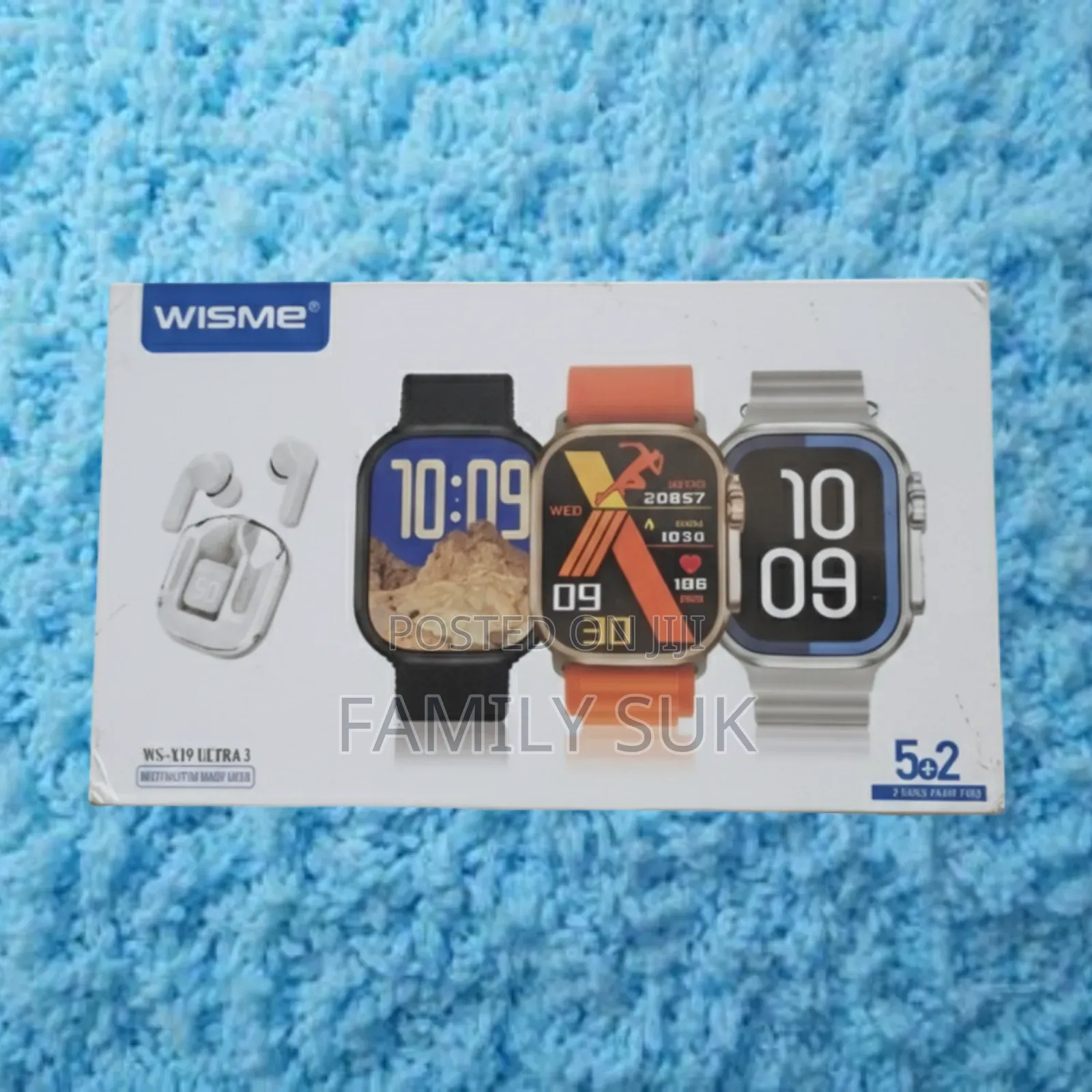 Wisme Wx-X19 Ultra 3 Multi-Sport Mode Real-Time Hr Monitor