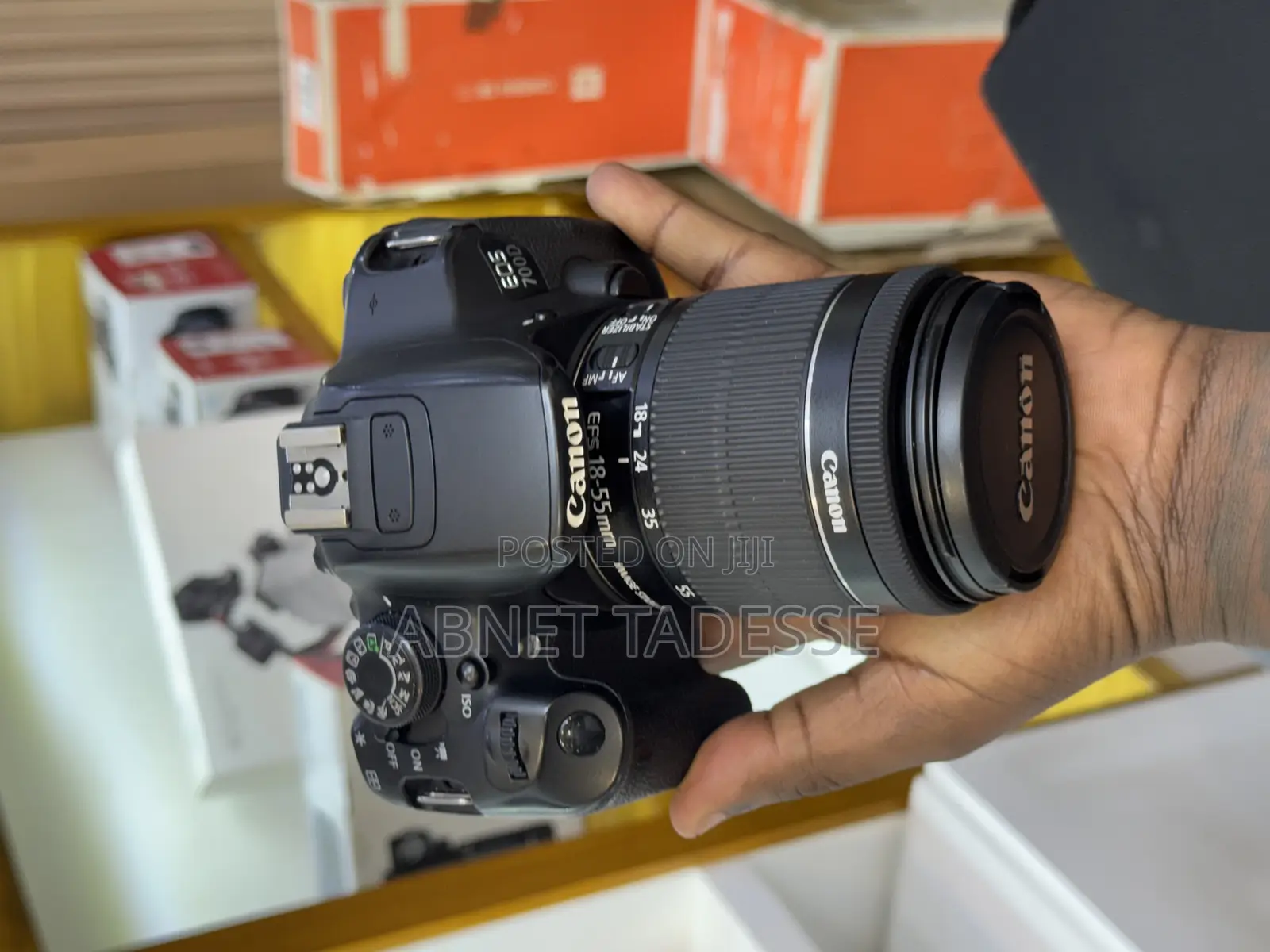 Canon 700d With 18-55
