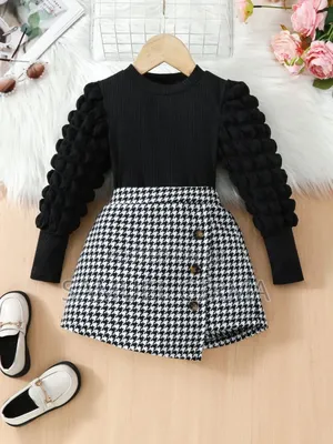 Mk- 0704 Toddler Girls Two Piece Set Casual Outfit Size: 4-7 Years