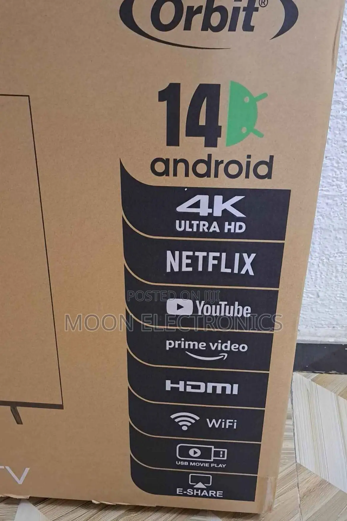 Orbit 55′′ Smart Tv – Big Screen, Smart Viewing!