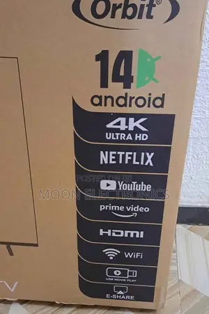 Orbit 55′′ Smart Tv – Big Screen, Smart Viewing!