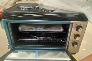  Luxel Mini Oven – Turkish Design, 45 L Capacity 2 Hot Plates 