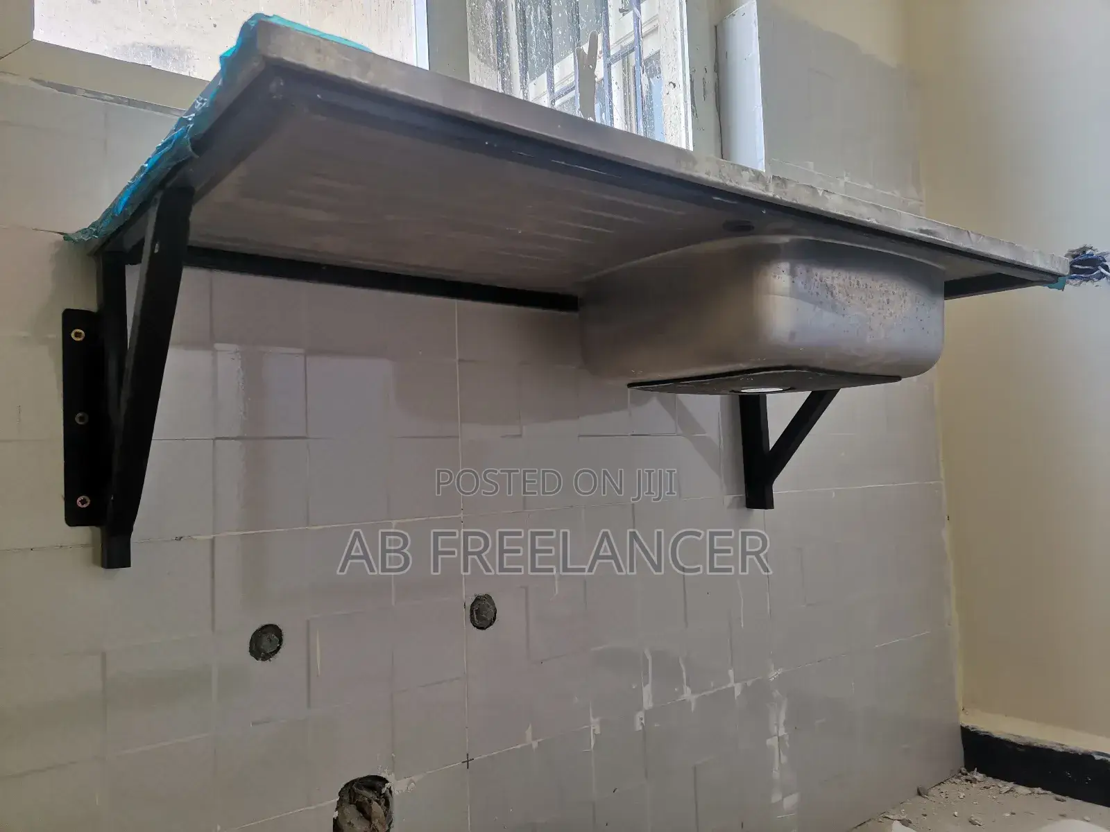 Kitchen Sink Stand, Wall Mountable Stand For Kitchen Sink