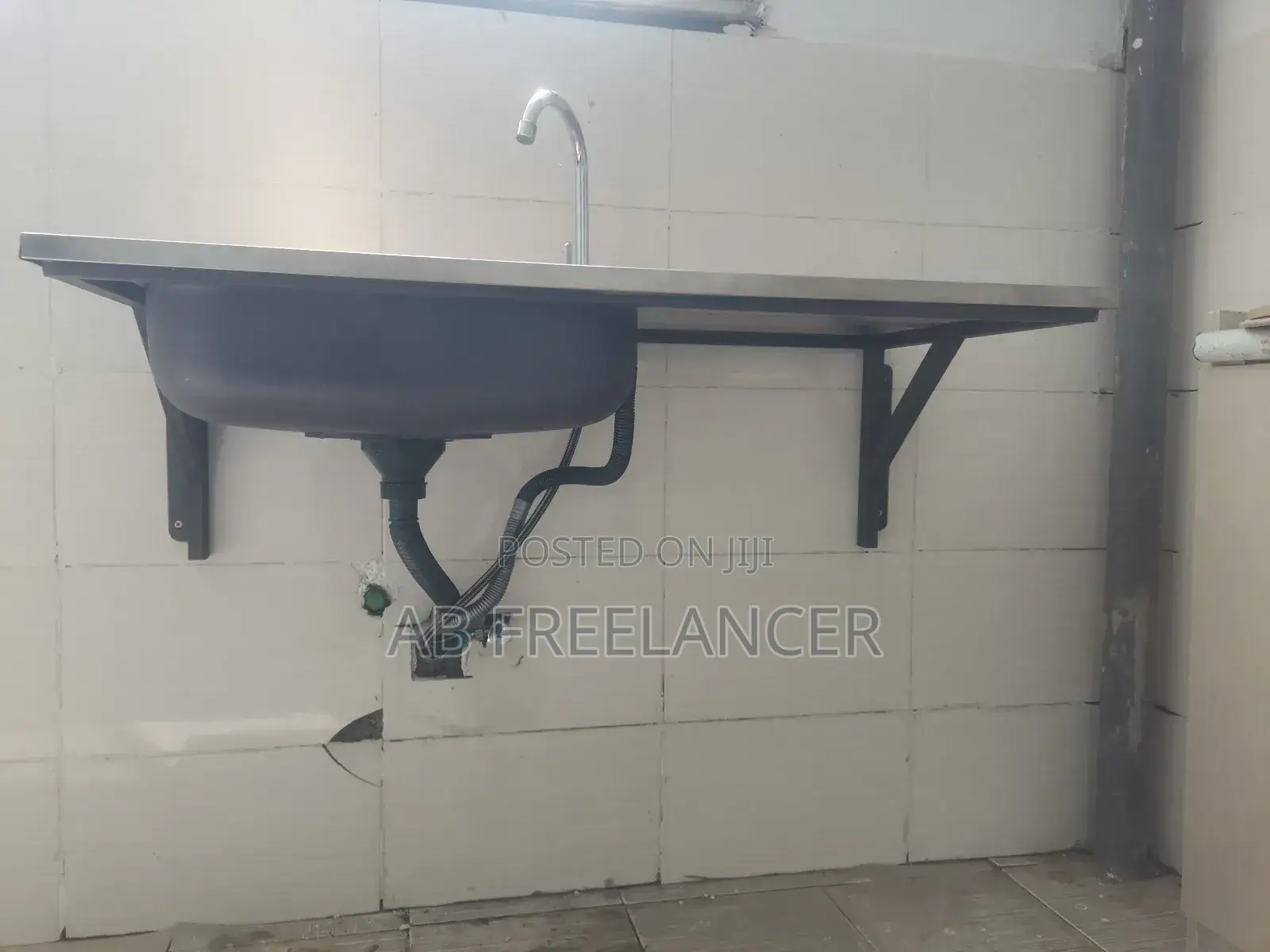 Kitchen Sink Stand, Wall Mountable Stand For Kitchen Sink