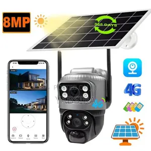 Solar Charge Security Camera /ሲም የሚቀበል