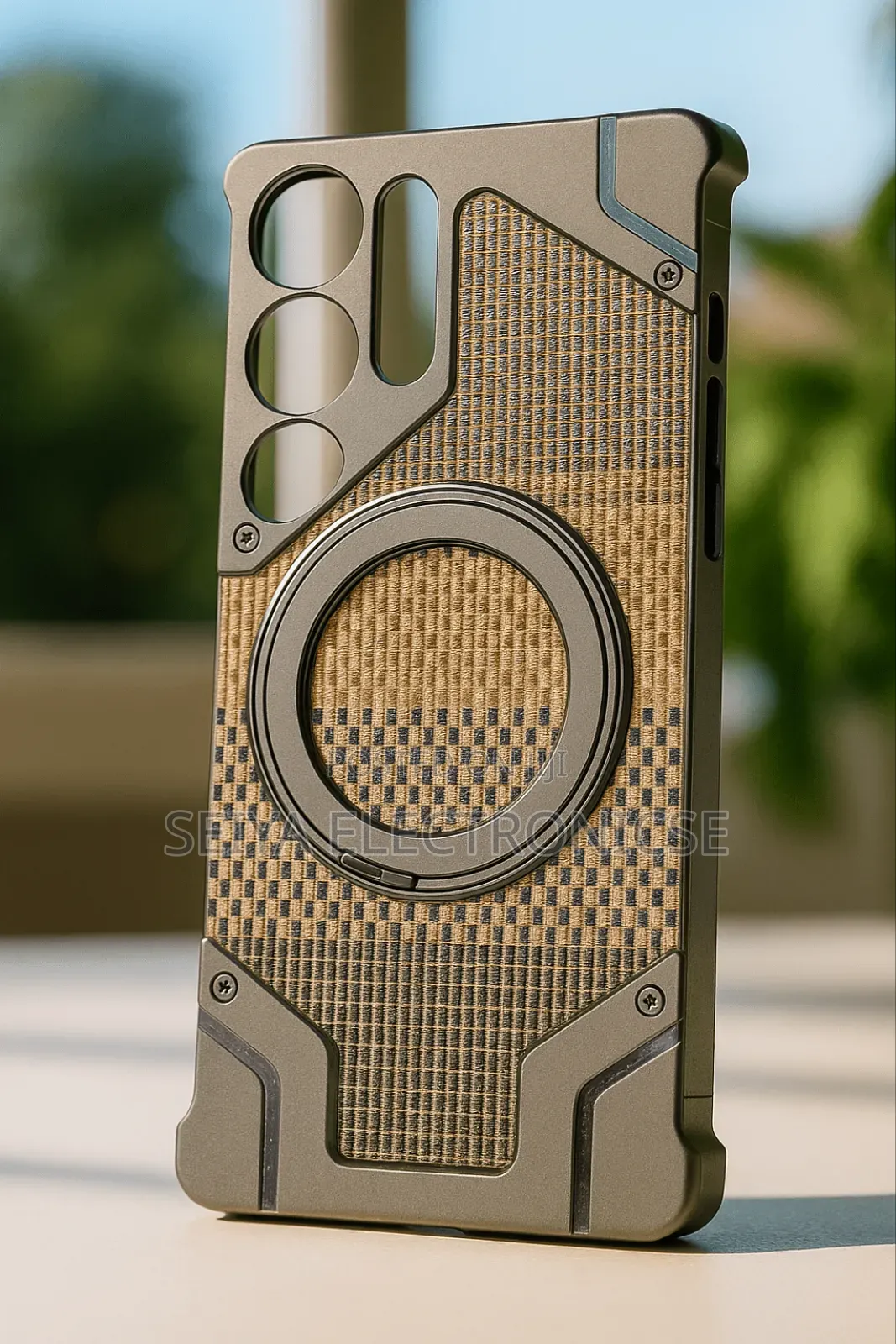 iPhones 16pro Max Frameless Metal Cover # iPhones 16pro Max Metal Case