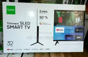 Syinix Tv 32 Inch Tv Smart Frameless Hi-Fi Original Tv