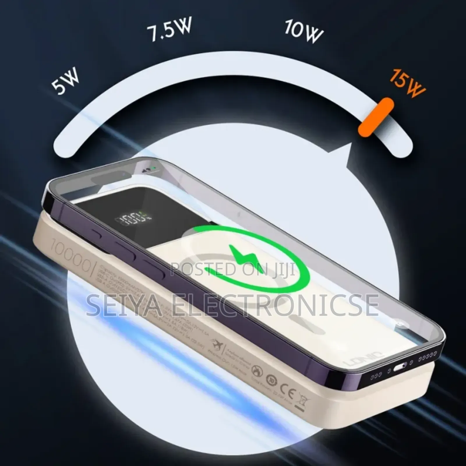 Ldnio Power Bank 10,000 Mah Magnetic Charging