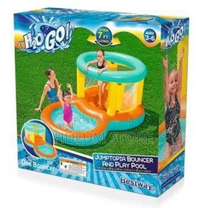 Jumptopia Bouncer and Play Pool