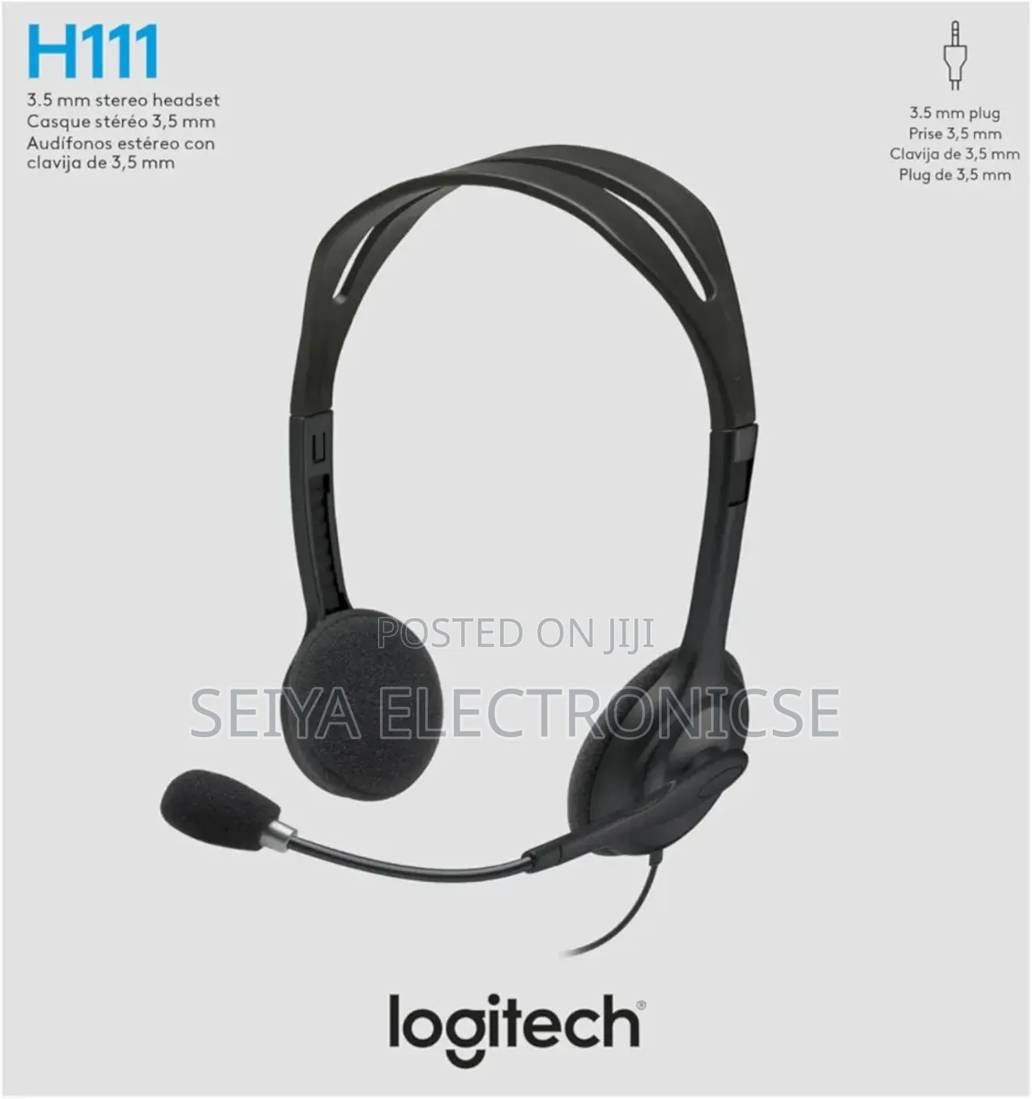 #Logitech H111 Stereo Headset Wired# Logitech Wired Headset