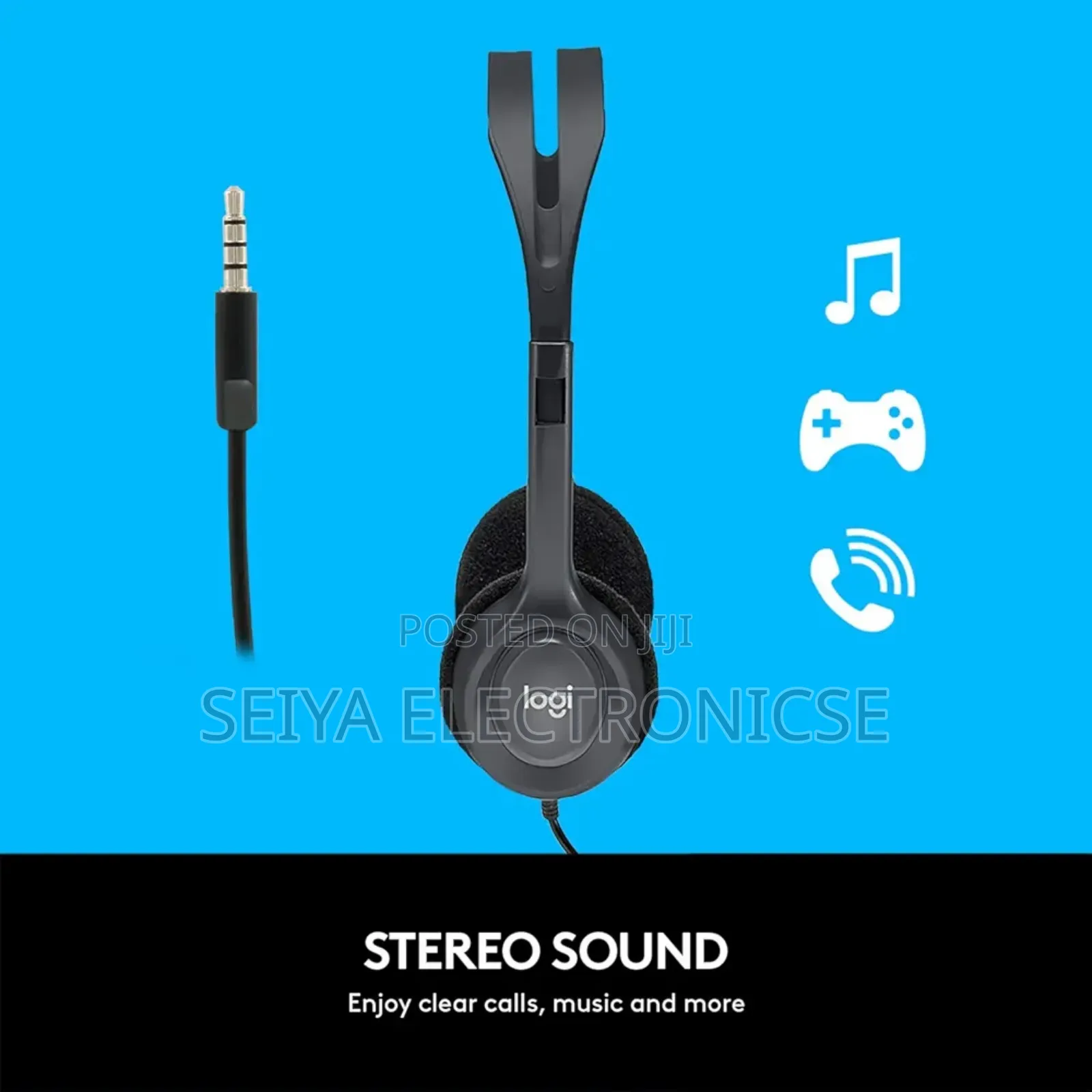#Logitech H111 Stereo Headset Wired# Logitech Wired Headset