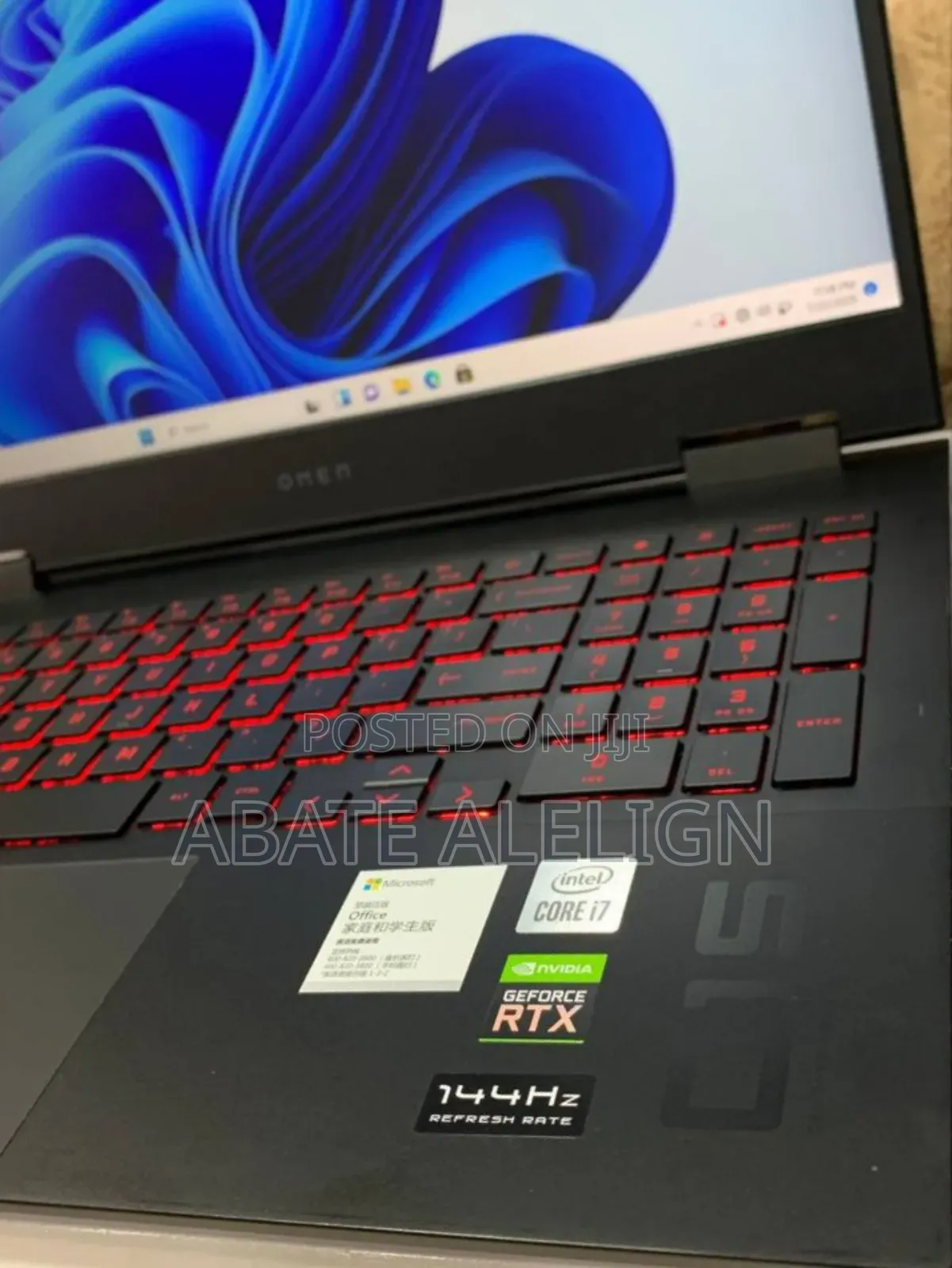 New Laptop HP Omen 15 16GB Intel Core I7 SSD 1T
