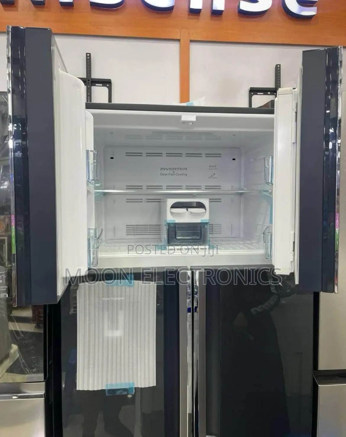  Hitachi 4‐Door Refrigerator – Premium Capacity, Smart Cooling!