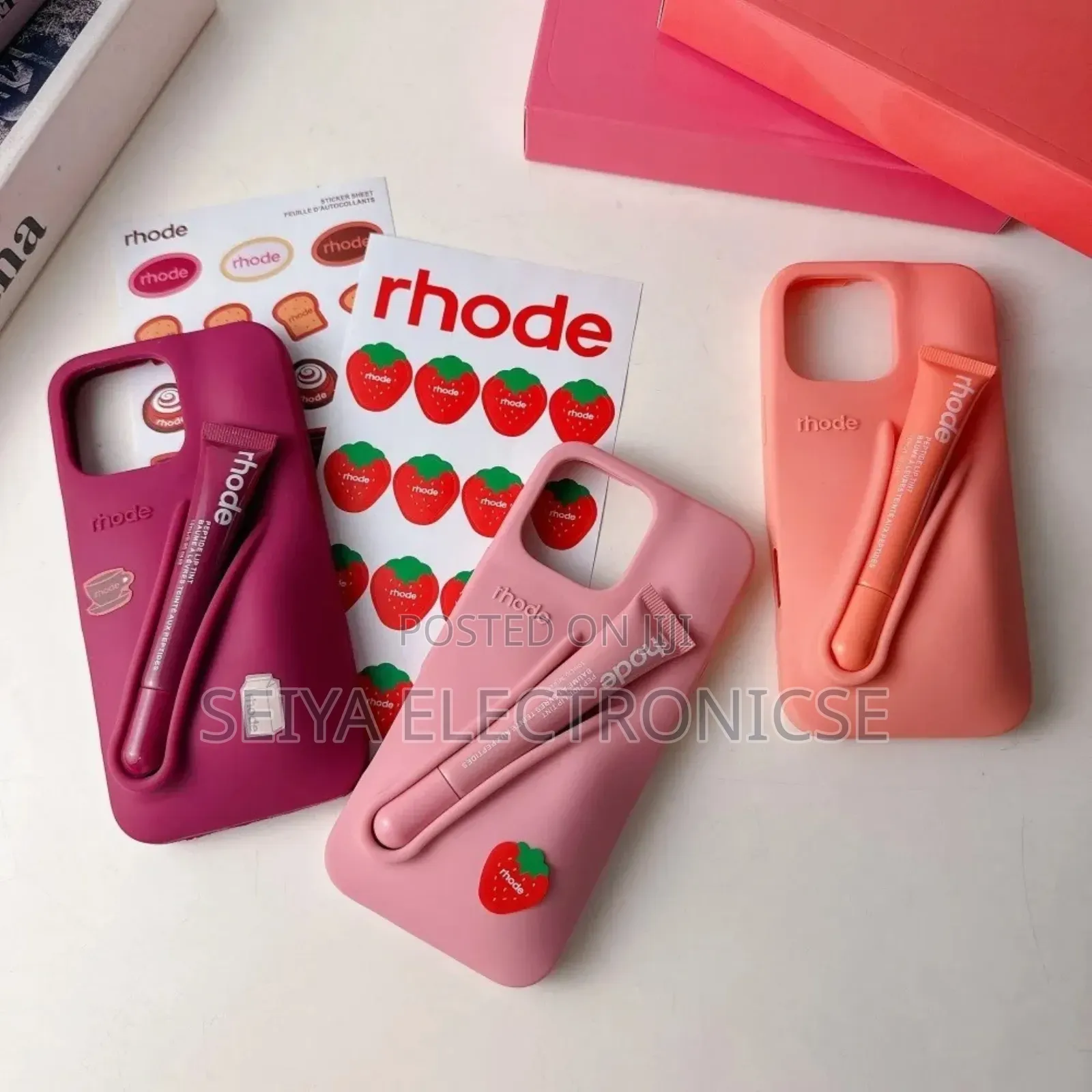 iPhone 15pro ., 16 Pro Max Phone Cover Case With Lipstick