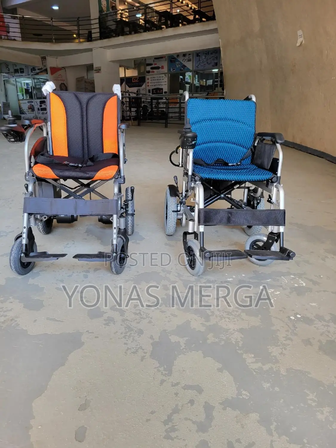 Foldable Electric Wheelchair救፰mobility Aid Wheel Chair፨糕charge Wilcher