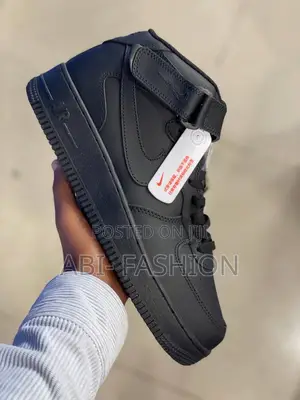 Nike Air Force Triple Black Boots