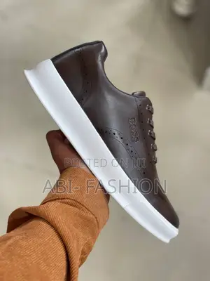 Boss Leather Mens Casual