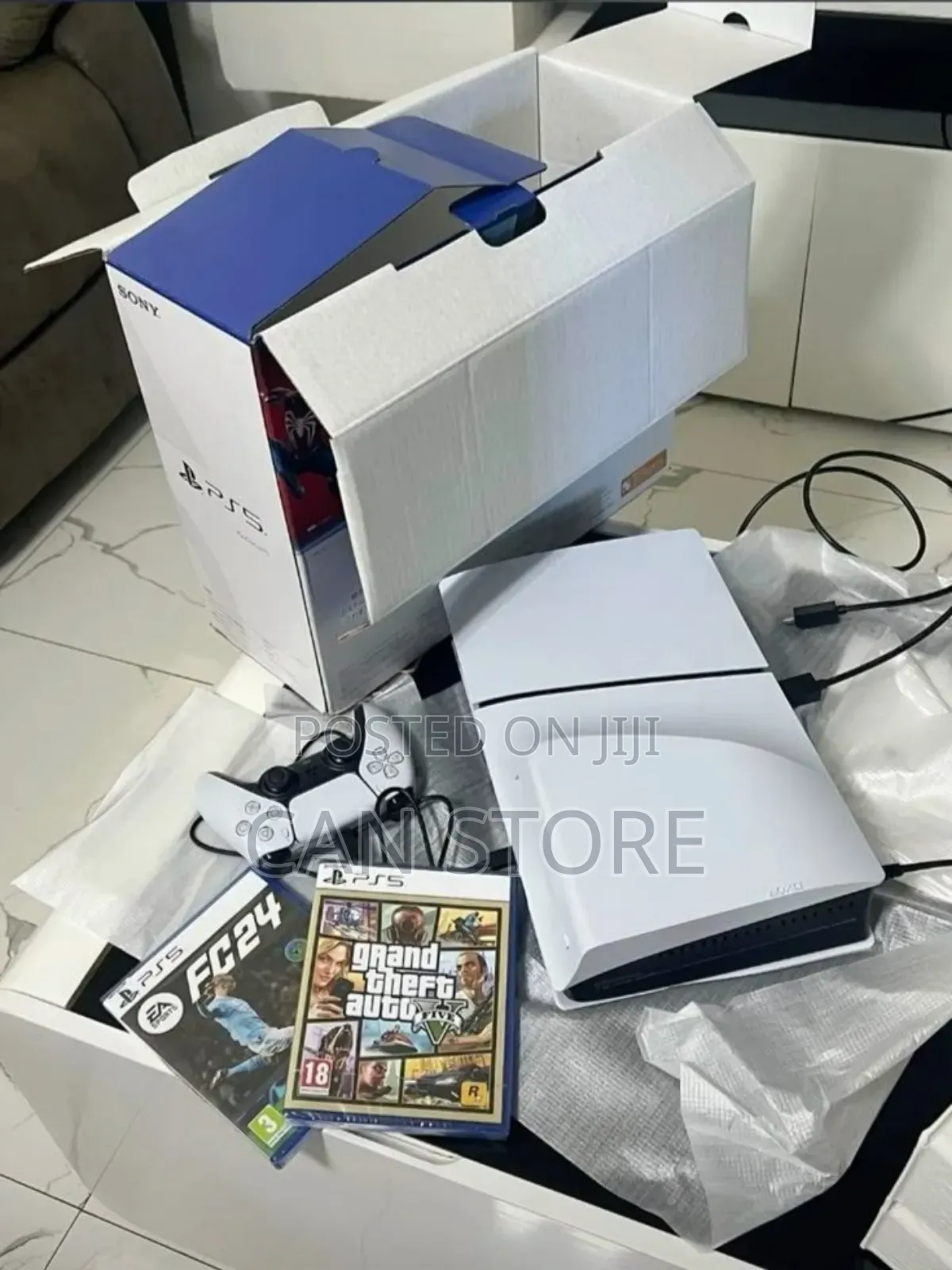 ፅዱ Playstation 5slim ዲስክ Version 1tb በቅናሽ ዋጋ