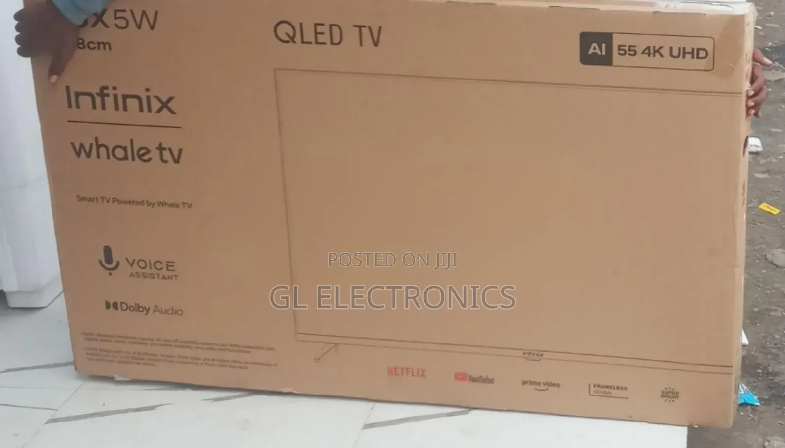 Infinix 43 Inch Framless Tv