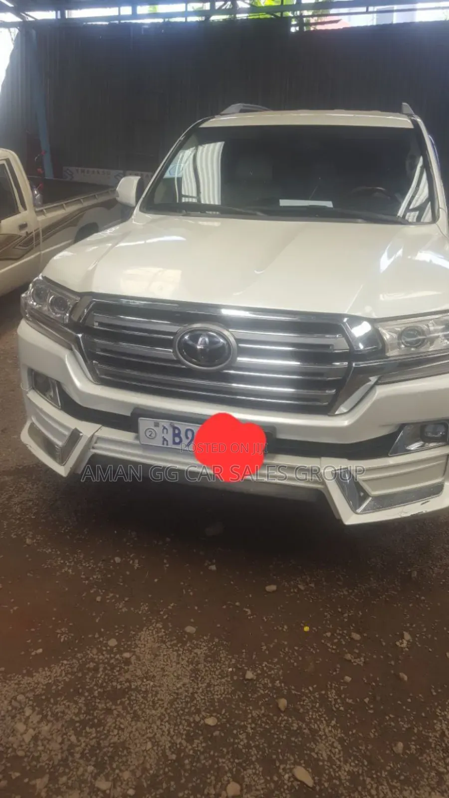 Toyota Land Cruiser 2008 White