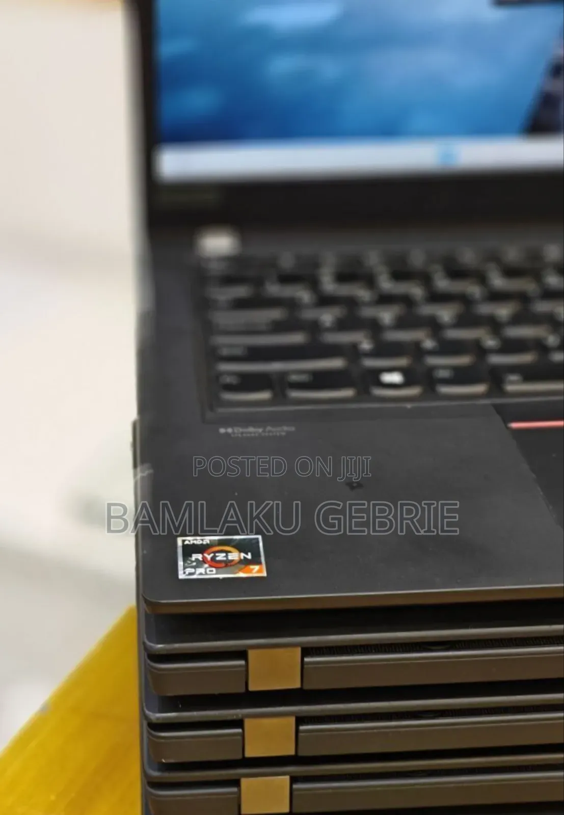 New Laptop Lenovo Thinkpad P14s 16GB AMD Ryzen 7 SSD 512GB