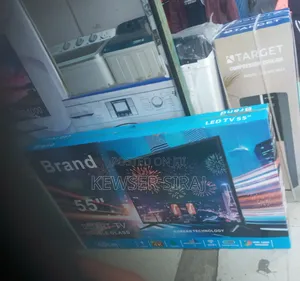 Brand Tv 55inch ደብል እስክሪኝ Smart Android