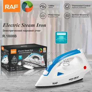 Raf High Quality Electric Steam Iron(1200watt)