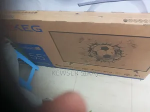 Keg 55inch Tv Smart Android Tvis 1.5g Ram 8g.B