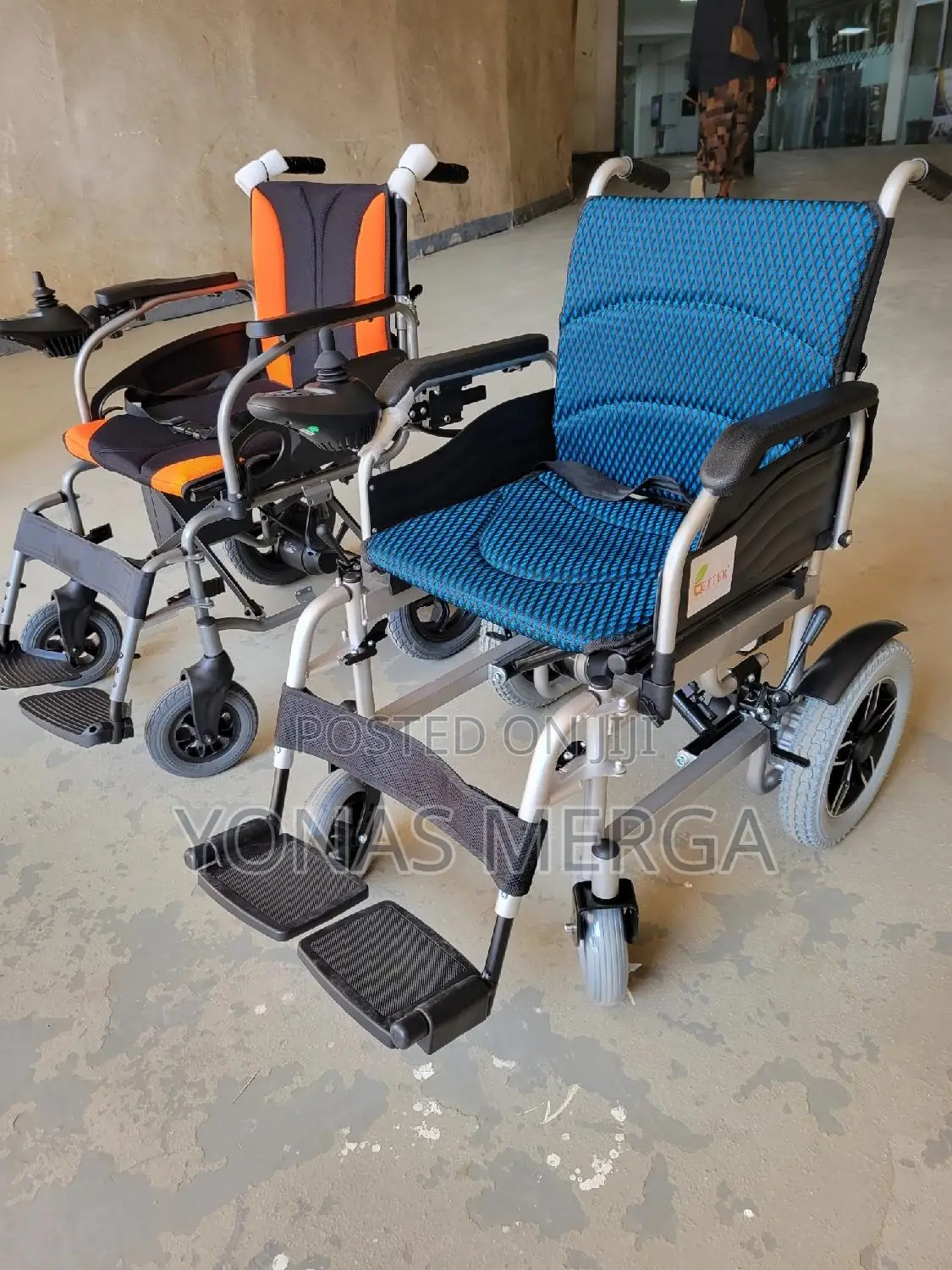 Electric Wheelchair弔伶foldable Intelligent Wheelchairs 痤鶡የቻርጅwheelchair