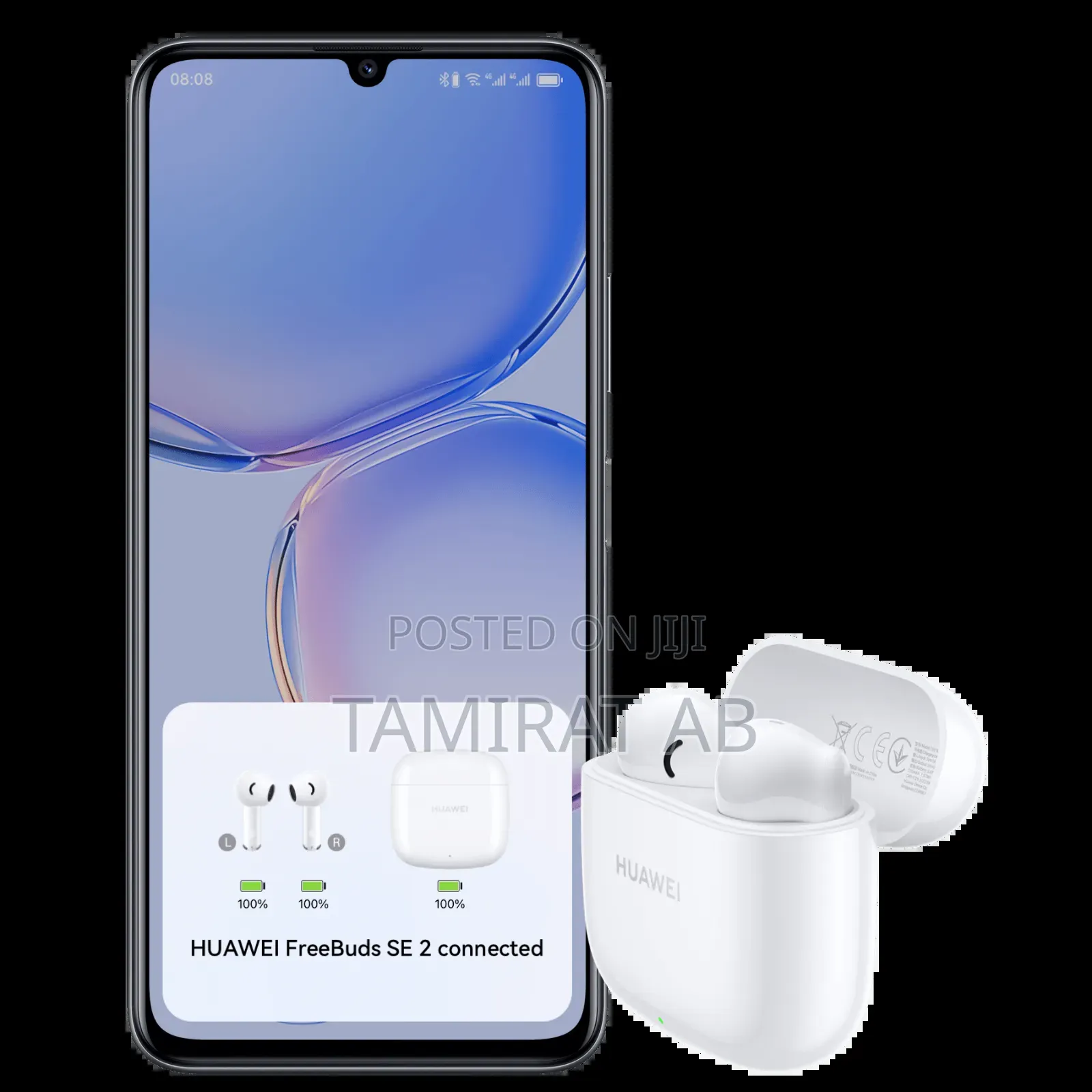 Original Huawei Freebud Se 2 Wireless Earbuds, Noise Cancellation
