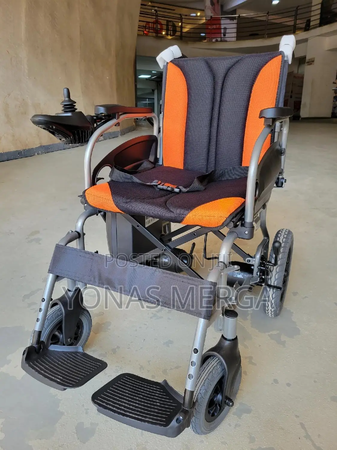 Fold Travel Electric Wheelchair柬郟mobility Aid Power Wilcher窟最የታማሚሞተር