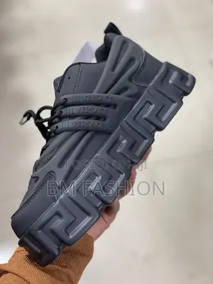 Black Versace Trigreca Sneakers