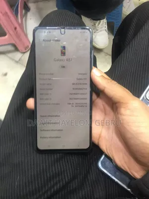 Samsung Galaxy A51 128 GB White