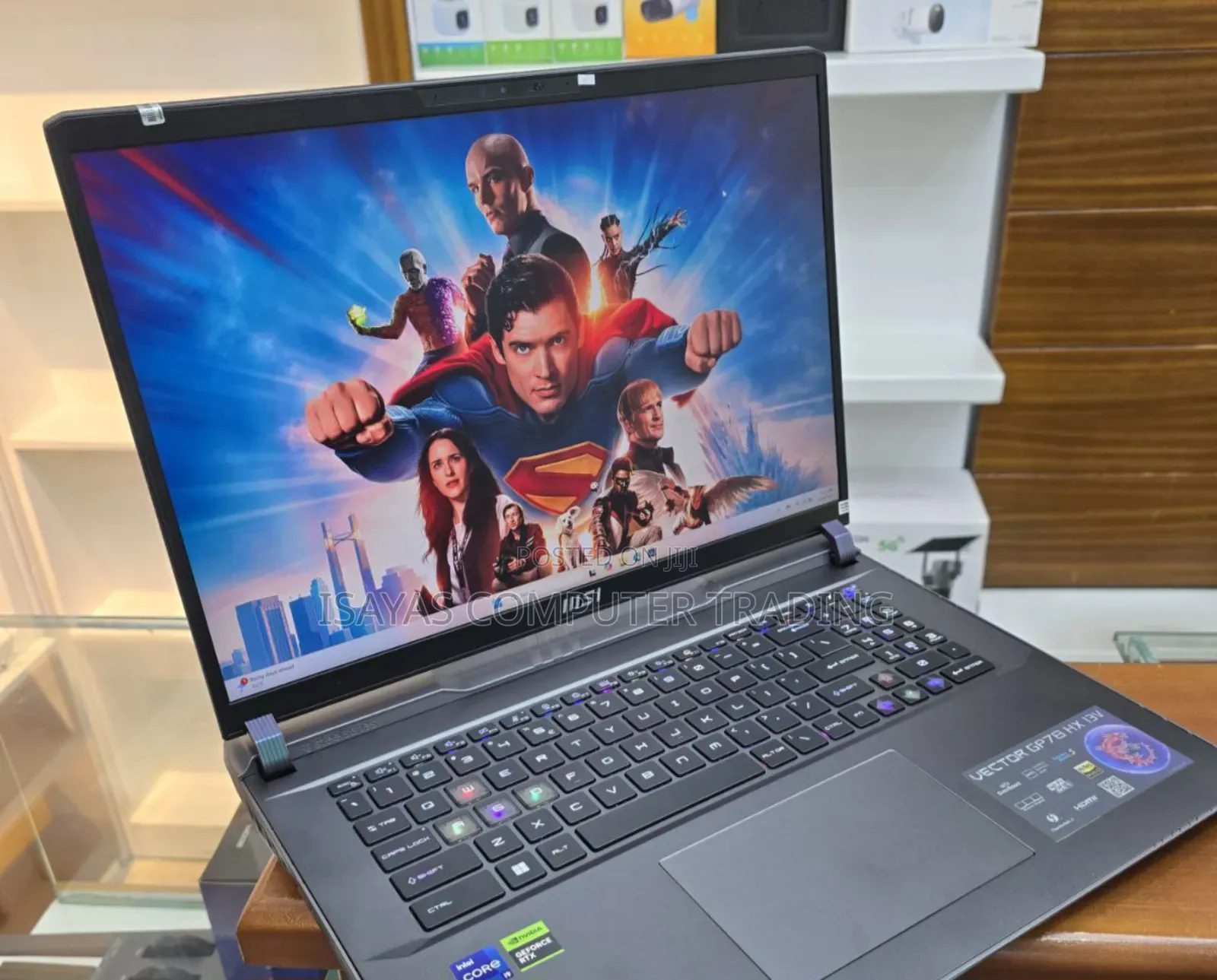 New Laptop MSI 16GB Intel Core I9 SSD 1T