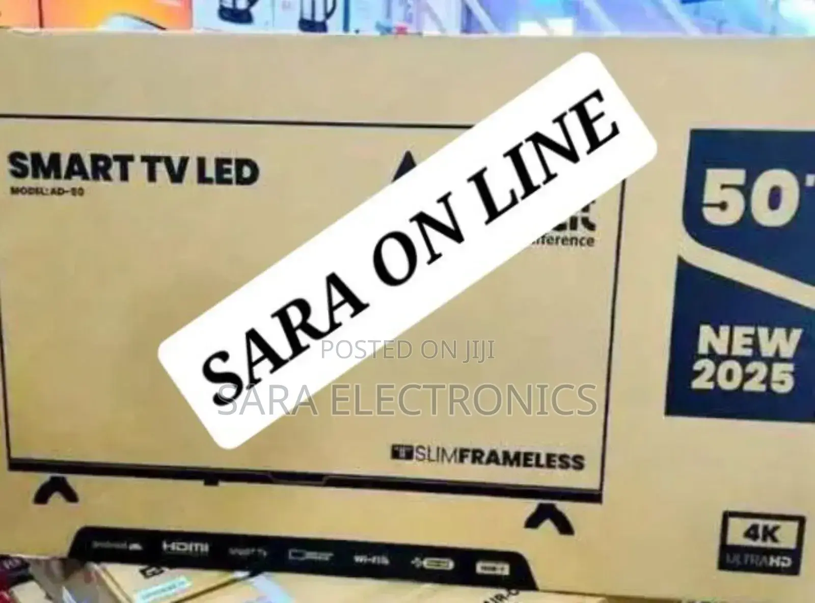 Smart Led 50" New 2025 Tv Free Delivery **10year Warranty