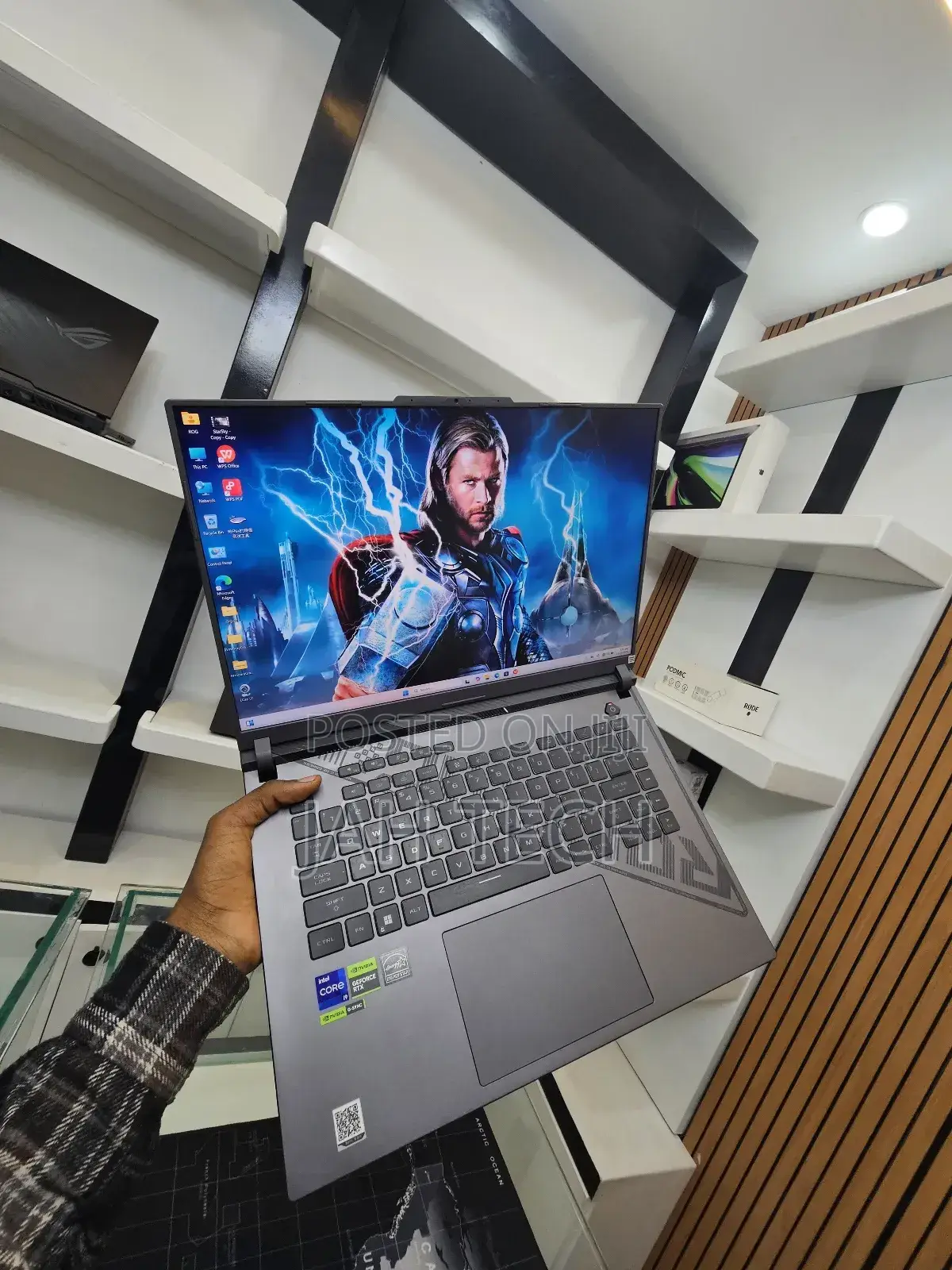New Laptop Asus ROG Strix G16 G614 16GB Intel Core I9 SSD 1T