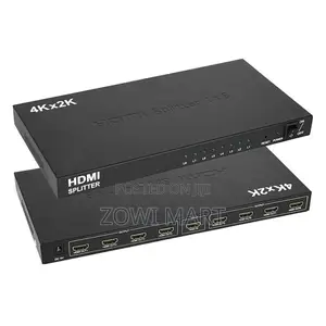 HDTV 1x8 Hdmi Splitter Ultra Hd 8-Port Hdmi Signal Distributor