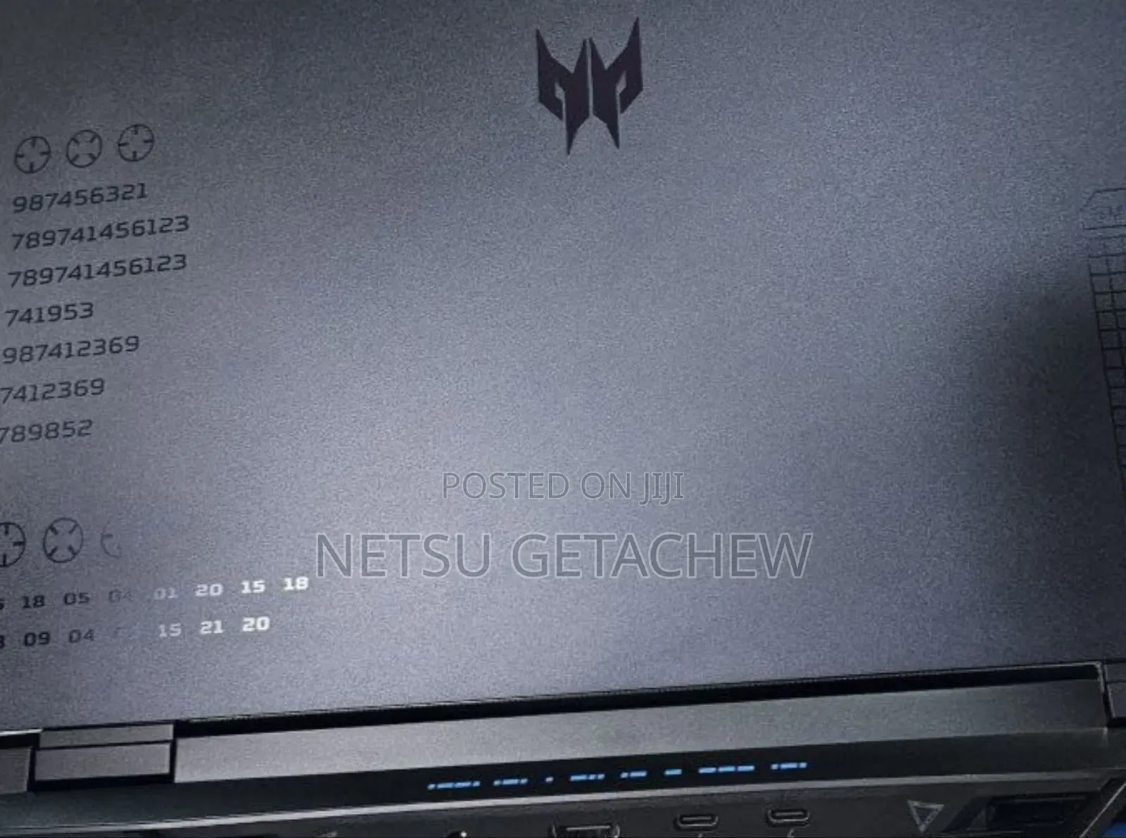 New Laptop Acer Predator Helios 300 16GB Intel Core I9 SSD 1T