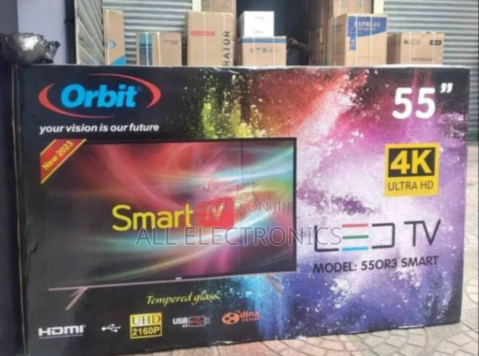 Orbit>55'inch Smart, Tv Japan