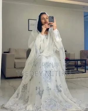 White Habeshan Dresses