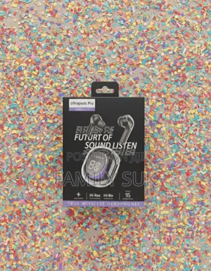 Ultrapod Pro Earbud: Lightweight Listening.