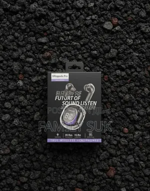 Ultrapod Pro Earbud: Magnetic Charging Security.